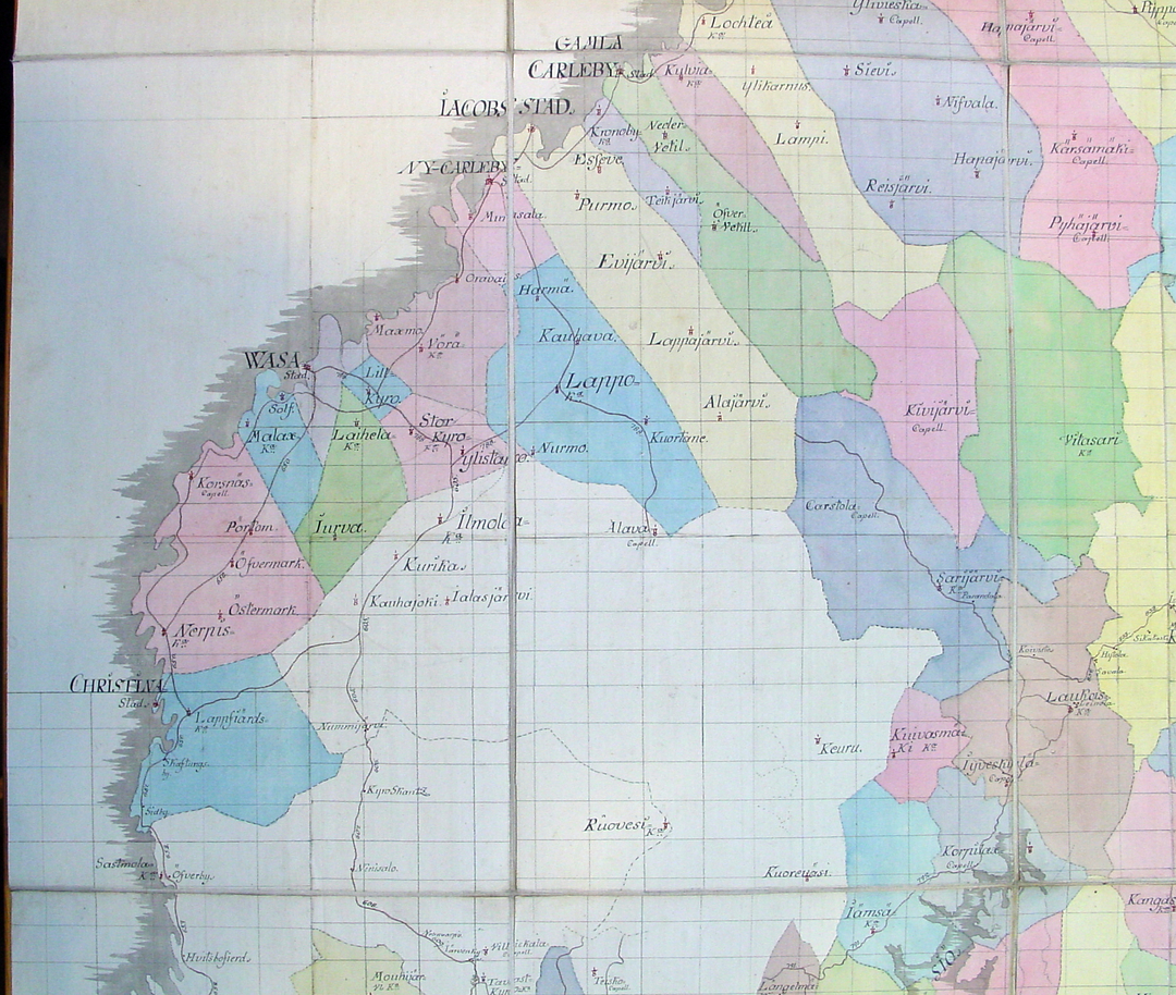 Suomen Suuriruhtinaskunnan Tiet 1800 luvun Alussa Kartta JYX EXPO Suomen Suuriruhtinaskunnan Tiet 1800 luvun Alussa Kartta JYX EXPO
