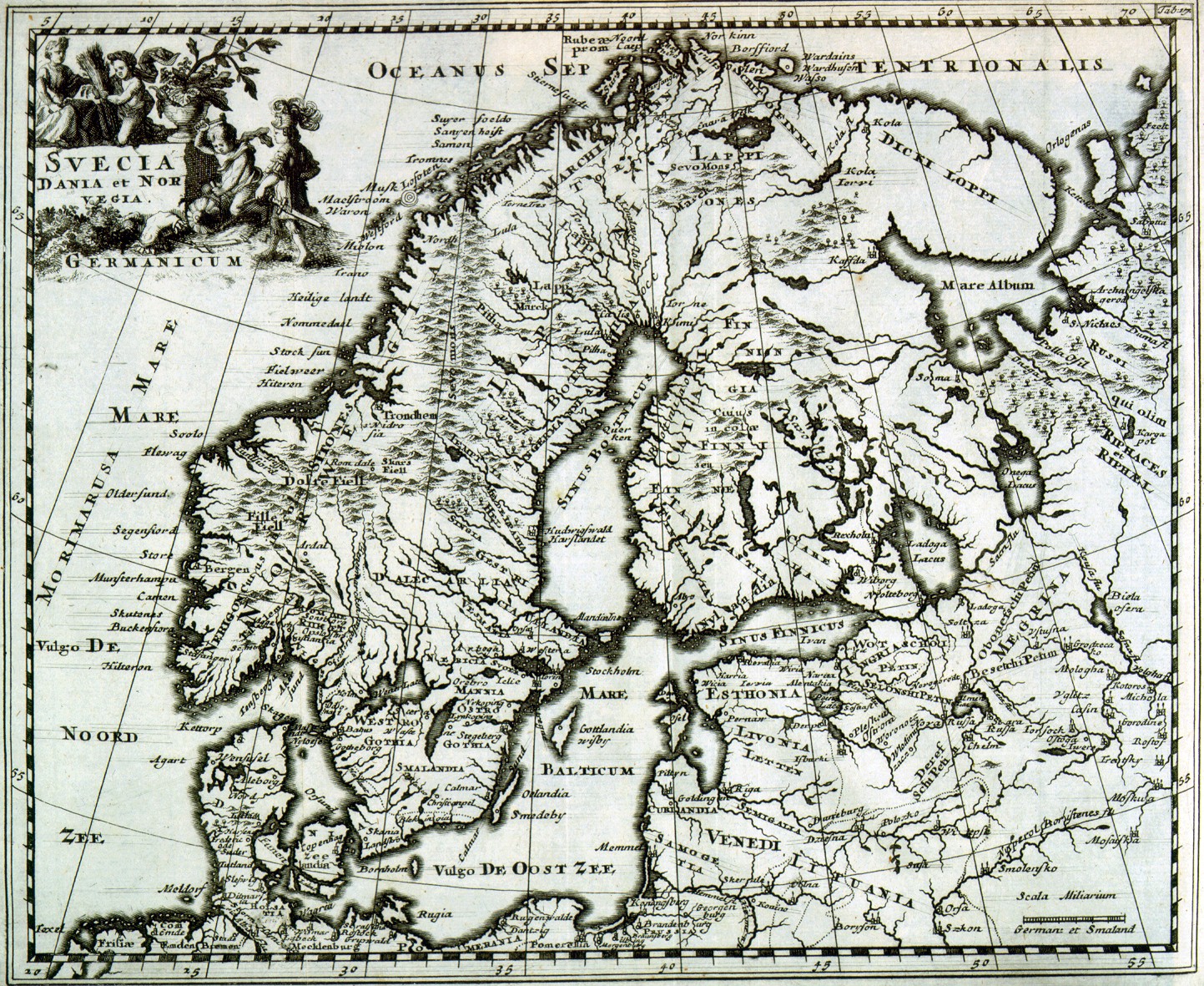 vanha kartta Pohjois Eurooppa (Kartta) · JYX EXPO vanha kartta